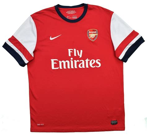 Arsenal London Shirt Xl Football Soccer Premier League