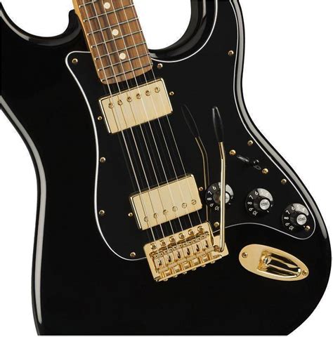 Guitarra Fender Stratocaster Caoba Blacktop Edicion Limitada