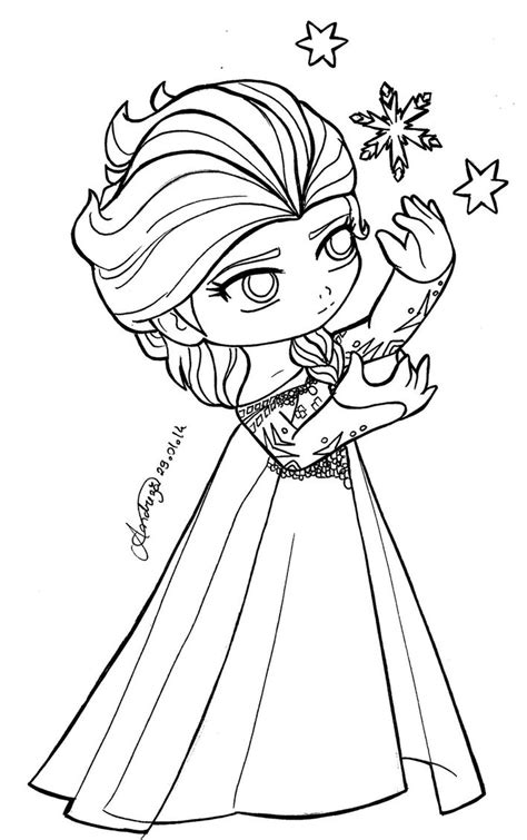 Baby Elsa Coloring Pages at GetColorings.com | Free printable colorings ...