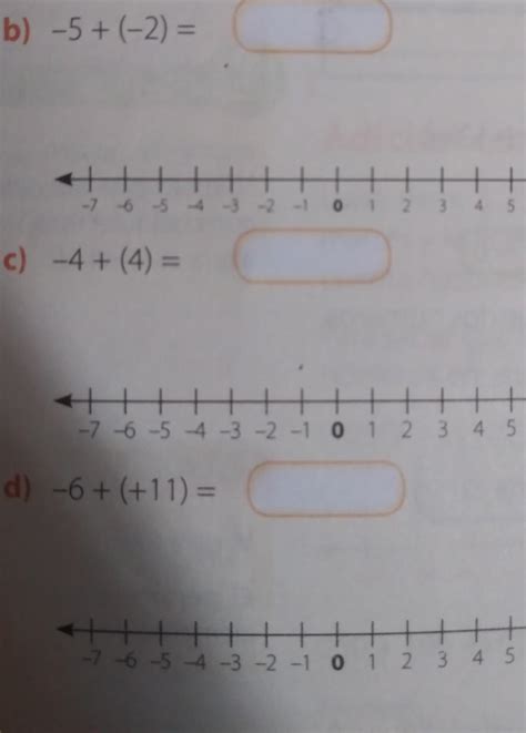 resuelve las adiciones utilizando la recta numérica Brainly lat