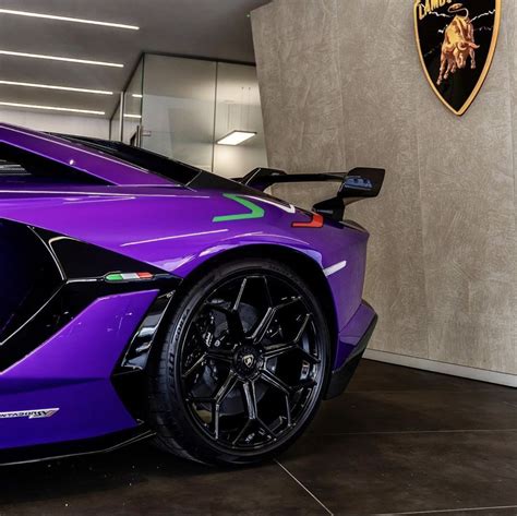 Lamborghini Aventador Super Veloce Jota Roadster Painted In Viola