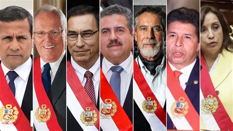 Golpe De Estado Per Estos Son Los Presidentes Que Ha Tenido En