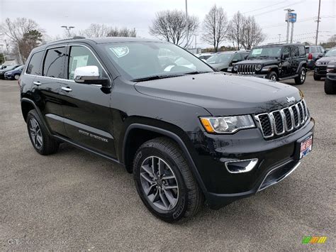 2019 Diamond Black Crystal Pearl Jeep Grand Cherokee Limited 4x4