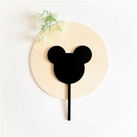 Acrylic Mouse Ear Cake Topper Cake Topper First Birthday Etsy