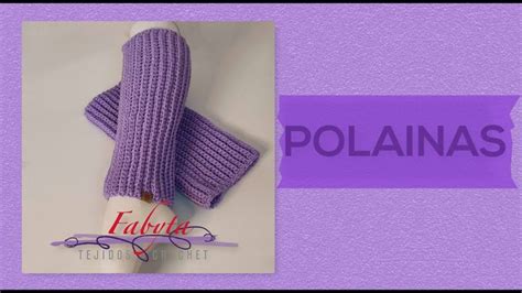 Polainas Elastizadas En Crochet Muy Faciles Polainas Crochet