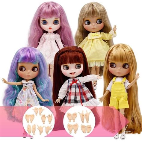 Icy Dbs Blyth Doll Joint Body Diy Nude Bjd Jouets Fashion Dolls Fille