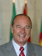 JACQUES CHIRAC PRESIDENT FRANCE, FRENCH REPUBLIC G8 AGENDA 21 GLOBAL ...