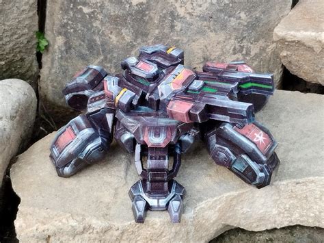 Siege Tank Starcraft Papercraft By Sunto2 On Deviantart