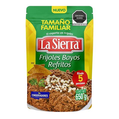 Frijoles La Sierra Bayos Refritos 650 G Walmart