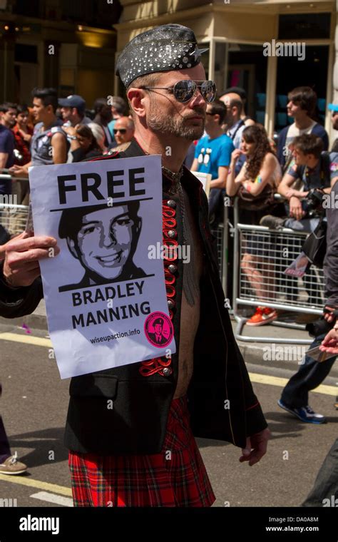 London UK 29th June 2013 Participant At The Gay Pride Parade In Central London On 29 June