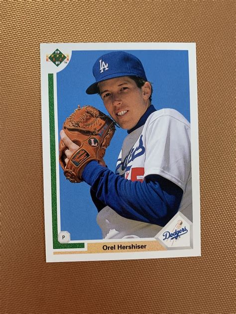 1990 Upper Deck Orel Hershiser 524 Baseball Card Ebay