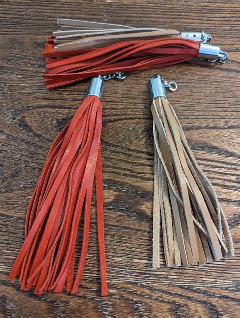 Mini Leather Flogger Discipline Cbt Handmade Bdsm Impact Play Adult Toy