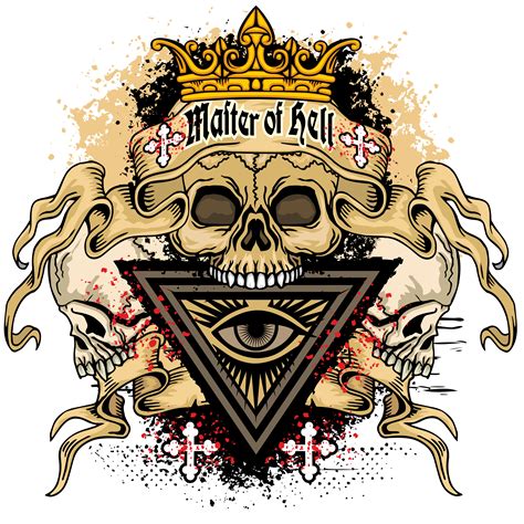 Grunge Skull Coat Of Arms 425797 Vector Art At Vecteezy