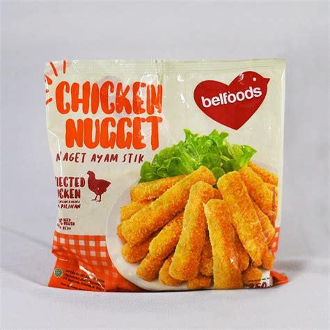 Jual Belfoods Chicken Nugget Stick 250 Gr Shopee Indonesia