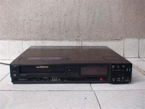 Videocasetera Sony Hi Fi Ready Super Betamax Sl Hfr70 MercadoLibre