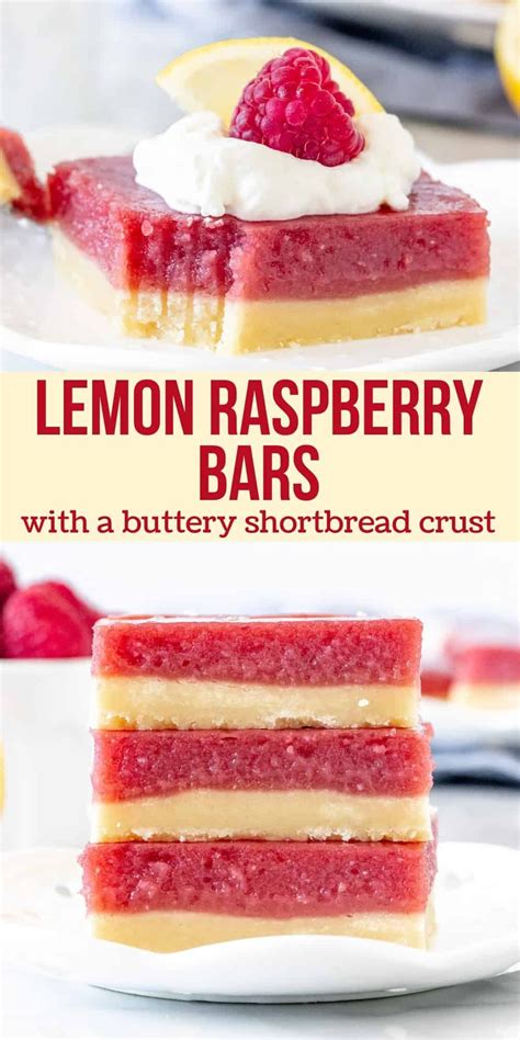 Lemon Raspberry Bars Artofit