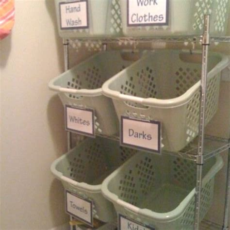 Sort Laundry Laundry Room Organization Laundry Room Storage Small