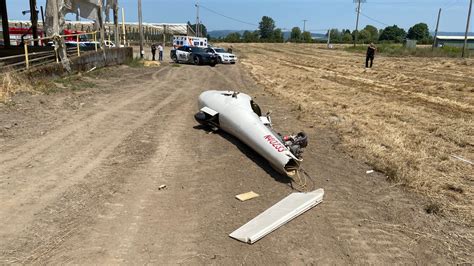 Glider Crashes In Rural Washington County Pilot Able To Parachute Out