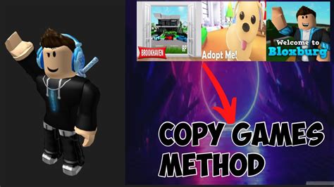 How To Copy Any Games On Roblox Fast And Easy 2022 Youtube