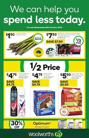 Woolworths Catalogue Deals 18 24 Oct 2023 Catalogue AU