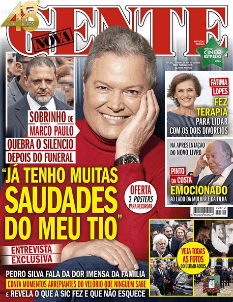 Nova Gente 1 nov 2024 Jornais e Revistas SAPO pt Última hora e