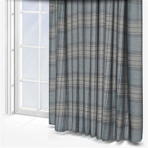 Shaker Check Wedgewood Curtain