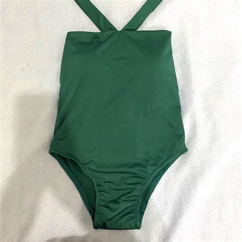 Emerald Green One Piece Bikini Women S Fashion Swimwear Bikinis