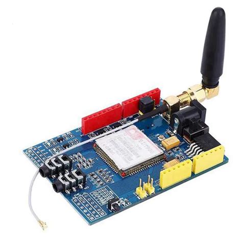 Sim Module Gsm Gprs Gps Development Board Sma With Gps Antenna For