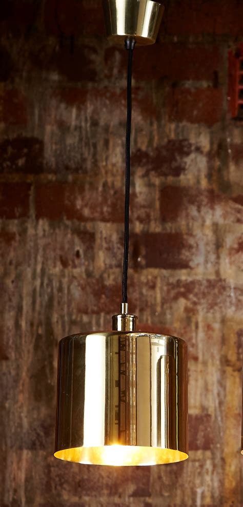 Bauhaus Pendant Light In Brass Christophe Living