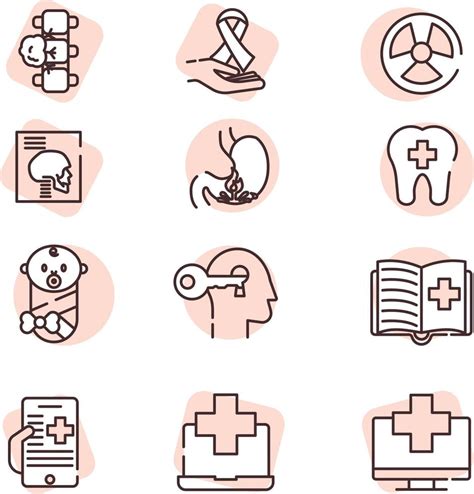 Medical diagnosis, icon, vector on white background. 15268025 Vector ...