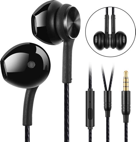 Toplus In Ear Kopfhörer Stereo Ohrhörer Mit Mikrofon And Fernsteuerung Kopfhörer Noise Cancelling