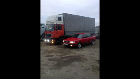 Замена тросика капота Ауди 100 с4(45), AAD -115 л.с.,1992г.в. - YouTube