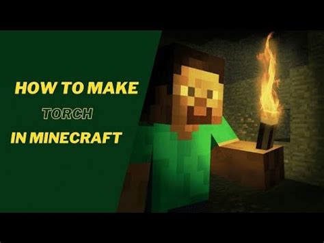 How To Make Torch In Minecraft Fabricgamer Techvideo YouTube