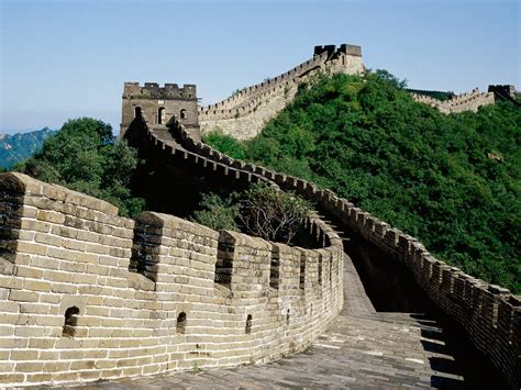 Great Wall Of China China Top View 2