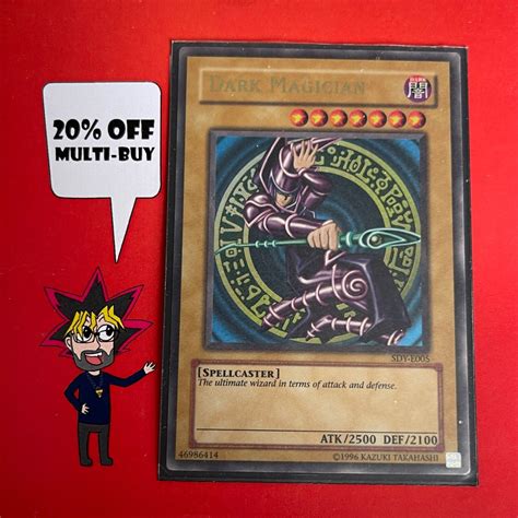 Dark Magician SDY E005 Ultra Rare Yugioh Card Starter Deck Yu Gi Oh