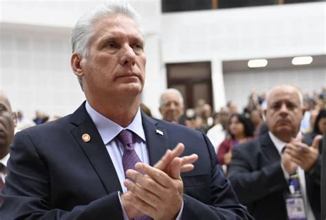 Miguel Díaz Canel fue reelecto como presidente de Cuba en medio de una