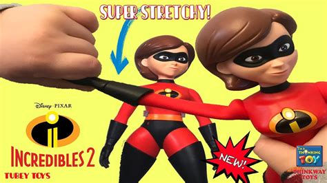 Disney Pixar Incredibles 2 Talking Poseable Doll Elastigirl Stretching