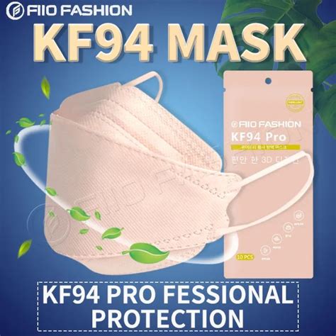 50pcs KF94 Pro Face Mask Original Korea 4ply Non Woven FDA Approved K94