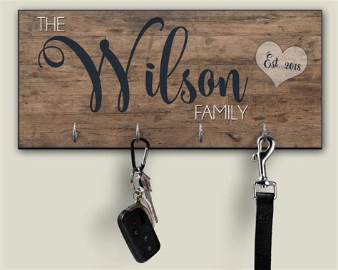 Key Holder Personalized Key Holder Key Hook Key Hanger Key Rack