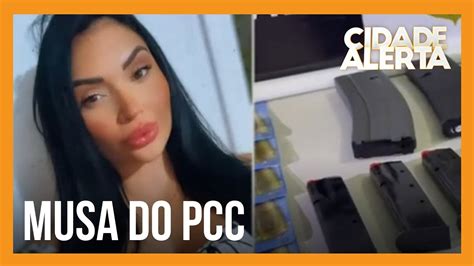 Musa do PCC jovem de 25 anos é presa arsenal em casa YouTube