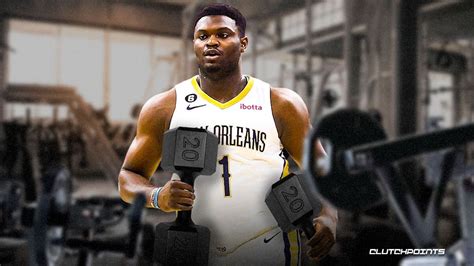 Pelicans Zion Williamson Looks Absolutely Jacked During Preseason Workouts