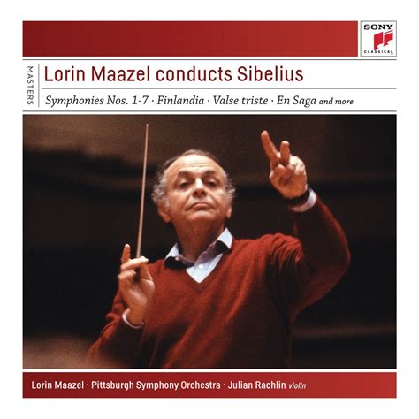 Lorin Maazel Conducts Sibelius Sony Classical Masters Album By