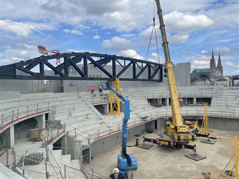 VIDEO Découvrez l avancée des travaux du complexe culturel et sportif