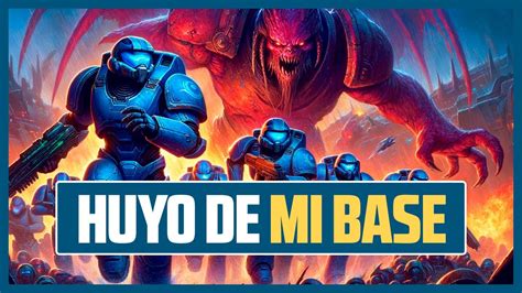 HUYO De MI BASE Con HUMANOS Vanguard En STORMGATE YouTube