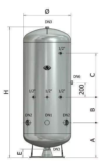 Reservoir Galva 500 Litres