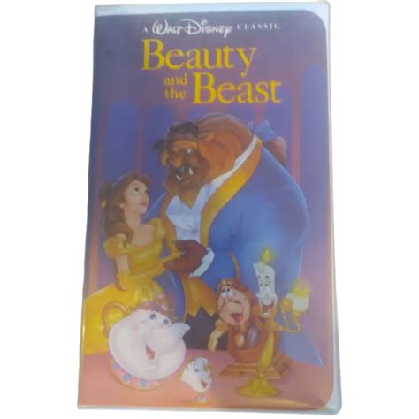 WALT DISNEY CLASSICS Beauty And The Beast VHS 1992 Black Diamond EUR 2