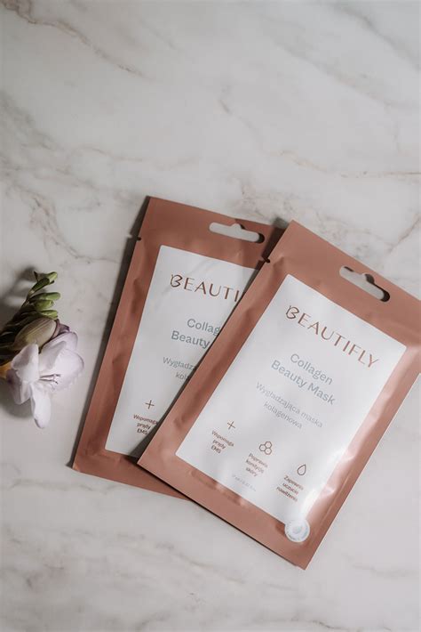 Wyg Adzaj Ca Maska Kolagenowa W P Achcie Collagen Beauty Mask Beautifly