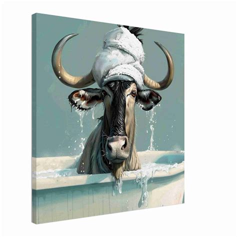 Buffalo Bill Surrealism Canvas Wall Art Camu