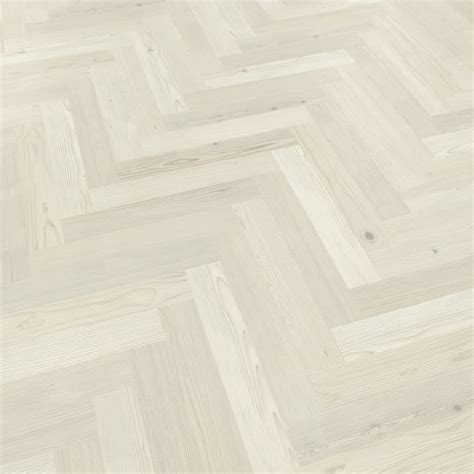 Karndean Knight Tile Washed Scandi Pine Herringbone Karndean