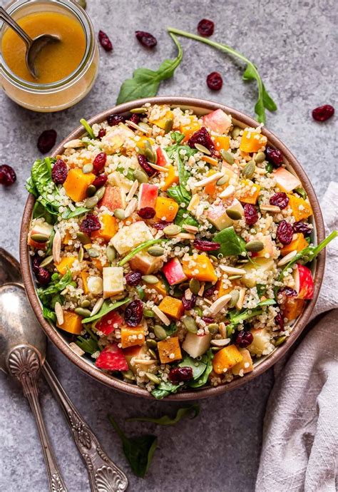 Best Fall Salad Recipes Greens Grains Fall Veggies